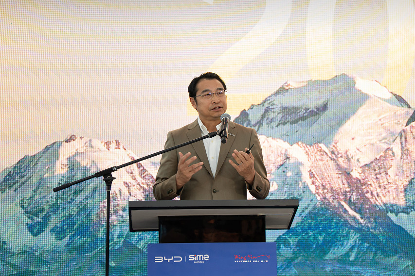 Liu Xueliang, General Manager of BYD Asia Pacific Auto Sales Division