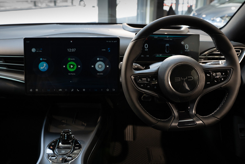 2025 BYD Seal inetrior view