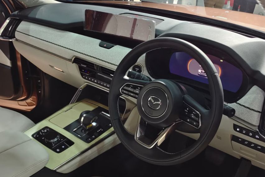 Mazda CX-80 dashboard