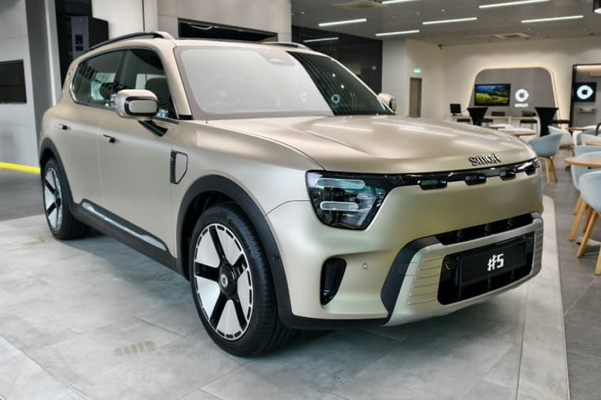 smart#5 front view Malaysia