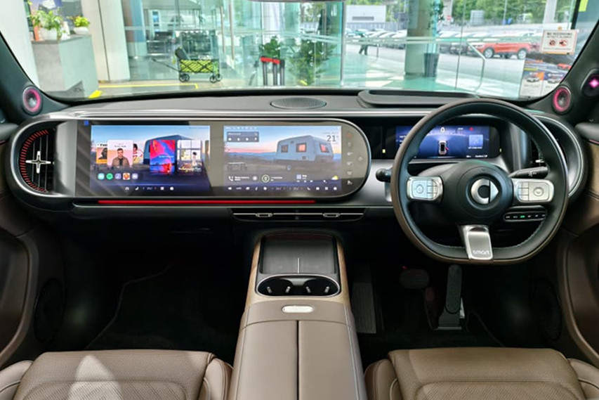 smart#5 dashboard view