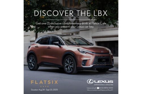 Lexus PH to display LBX, 'omotenashi' at Flat Six Café 