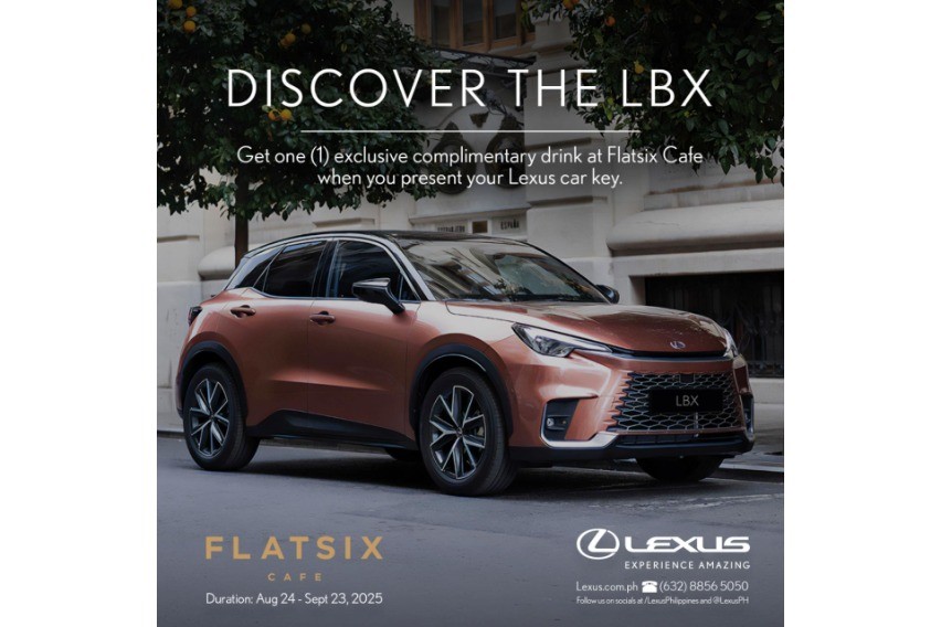 Lexus PH to display LBX, 'omotenashi' at Flat Six Café 