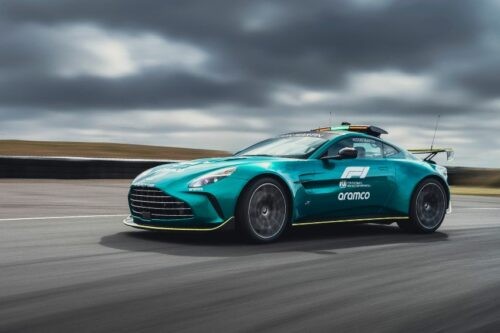 Aston Martin Vantage S becomes official F1 safety car Aston Martin Vantage S becomes official F1 safety car