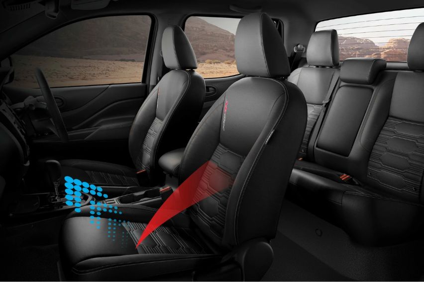 Nissan Navara X-Tremer seats