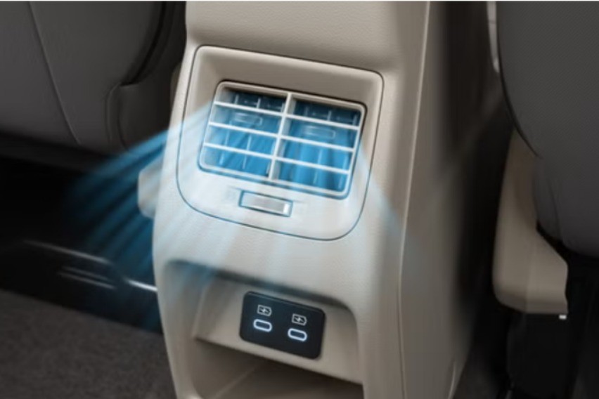 rear ventilation Maruti Suzuki Ertiga 2025