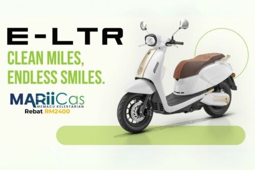 QJMotor E-LTR electric scooter launched in Malaysia at RM 6,999
