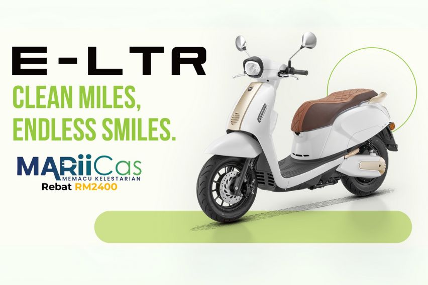 QJMotor E-LTR electric scooter launched in Malaysia at RM 6,999