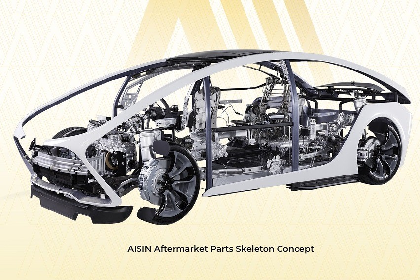 AISIN Aftermarket Parts Skeleton Concept 