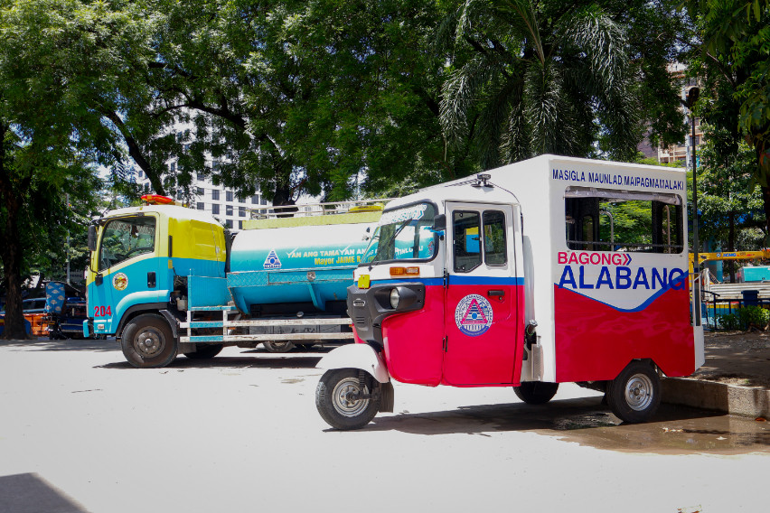 Bajaj Maxima Cargo named as Barangay Alabang’s troop carrier