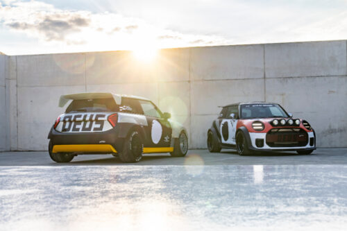 Mini builds 2 exclusive cars with Deus Ex Machina Mini builds 2 exclusive cars with Deus Ex Machina
