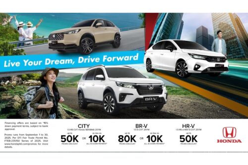  Honda Cars PH continues ‘Live Your Dream, Drive Forward’ campaign to Sept.