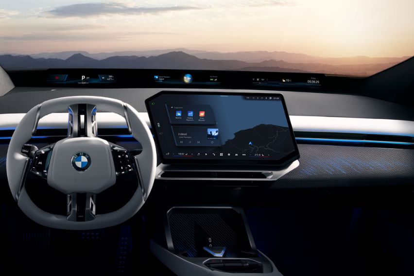 2025 BMW iX3 interior dashboard