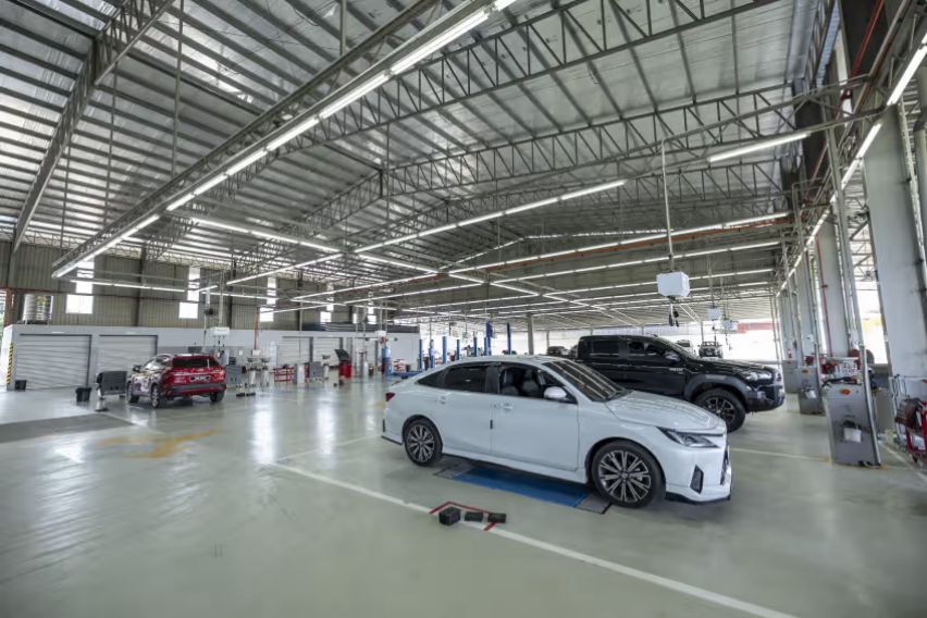 Toyota service centre