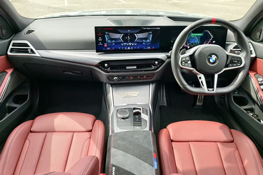 BMW M340i 50 Jahre interior view