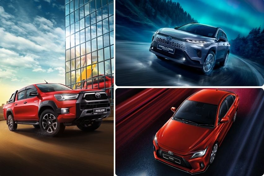 Toyota cars in Malaysia