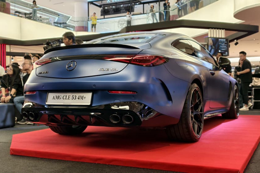 Mercedes-AMG CLE 53 4MATIC+ Coupé rear view