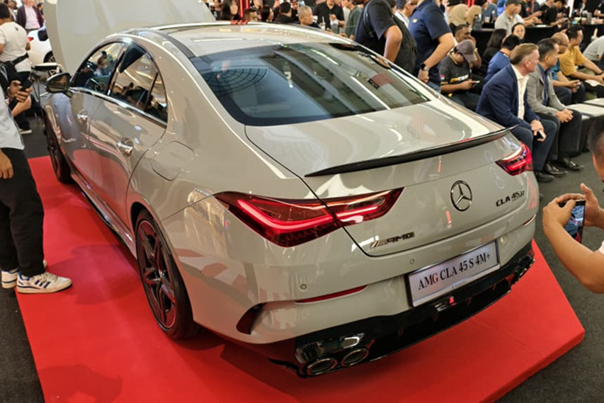Mercedes-AMG CLA 45 S 4MATIC+ Coupé Final Edition rear view