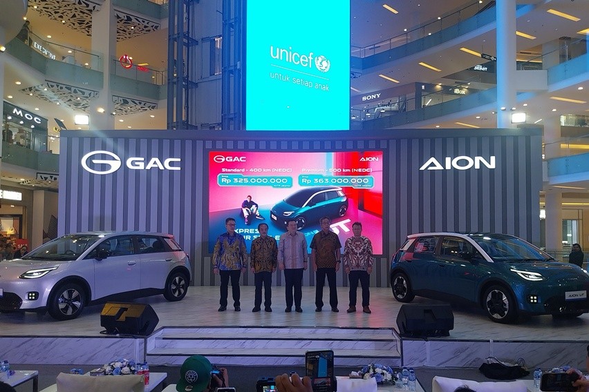 Harga Resmi GAC Aion UT di Indonesia: Mulai Rp325 Juta, Garansi Seumur Hidup Baterai dan Komponen Elektrik