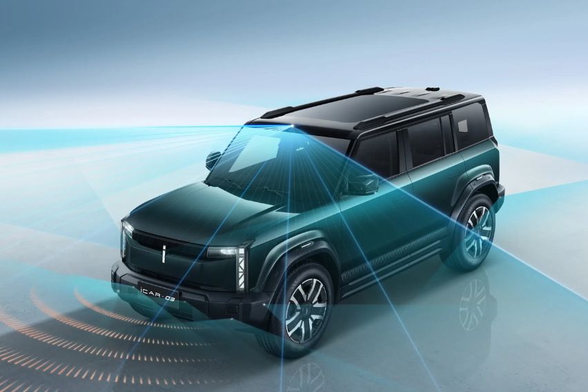 iCAUR 03 ADAS features