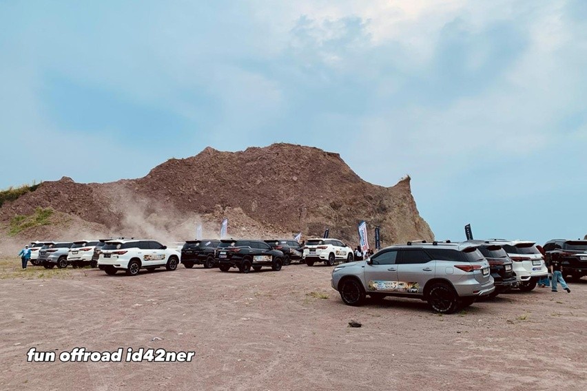 Komunitas ID42NER Fun off road di Lampung