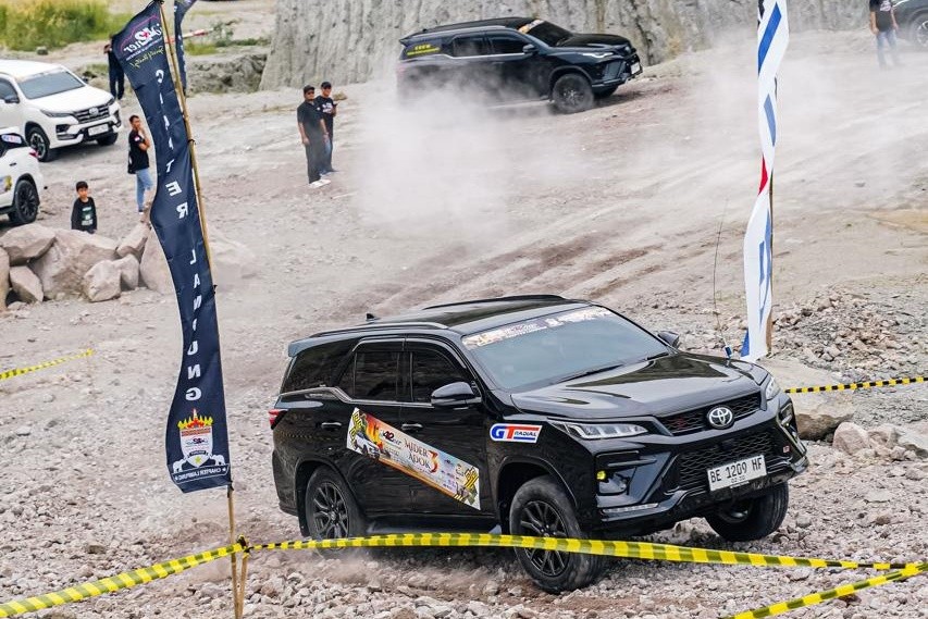 Komunitas ID42NER Fun off road di Lampung