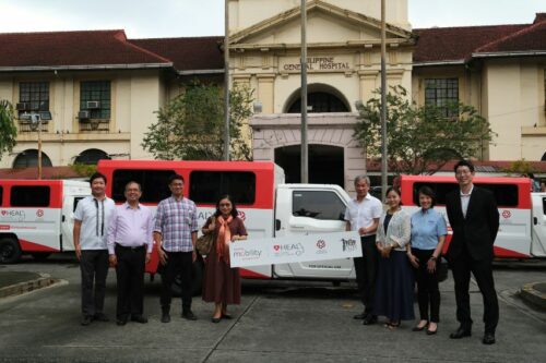 Toyota Mobility Foundation turns over 3 Tamaraw shuttles to PGH
