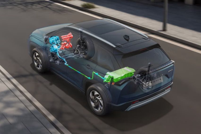 Suzuki Victoris drivetrain