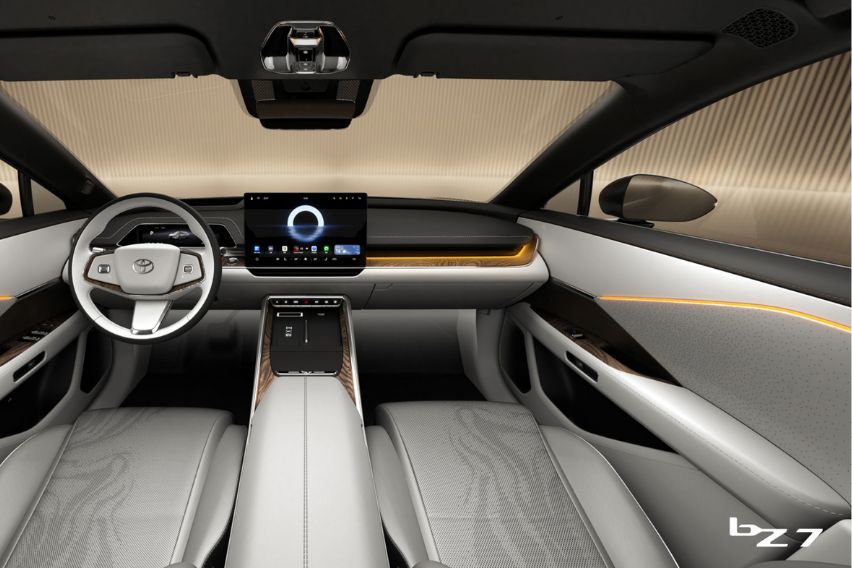 Toyota bZ7 interior