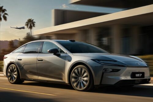 Toyota bZ7 EV debuts in China; launch later this year