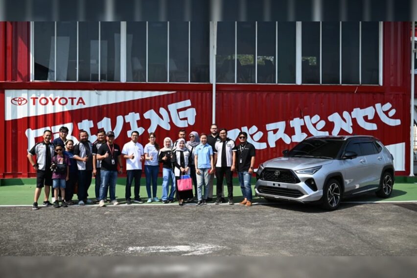 HUT ke-21 TVCI di Toyota Driving Experience