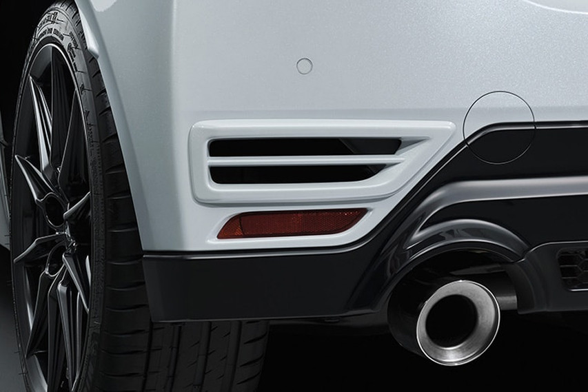 GR Yaris Aero performance package rear bumper