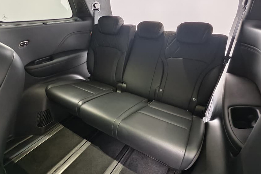 GWM Wey G9 third row seats view