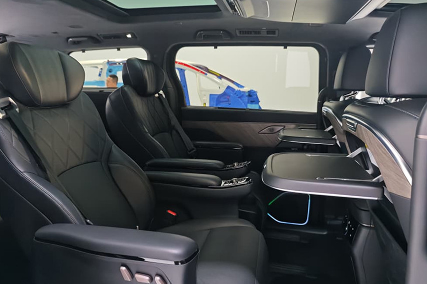 GWM Wey G9 second row seats view