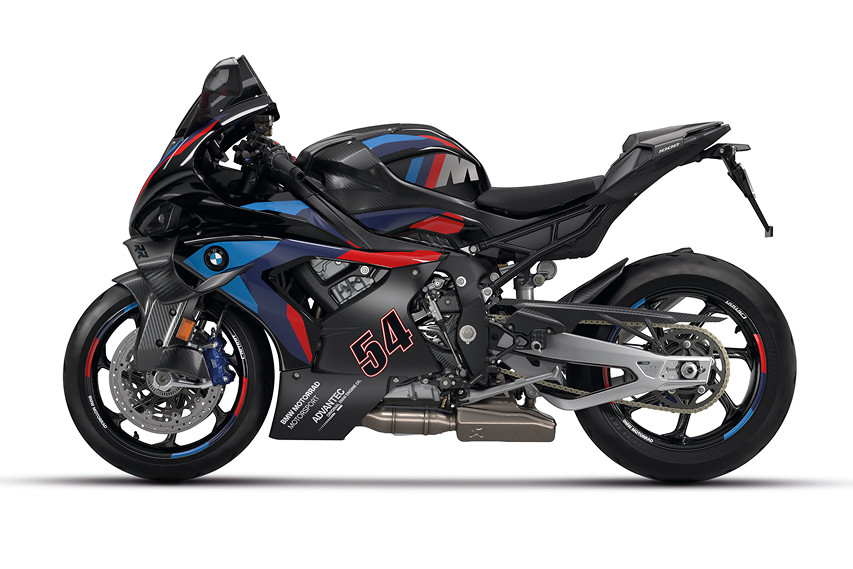 BMW M 1000 RR Competition side profile view