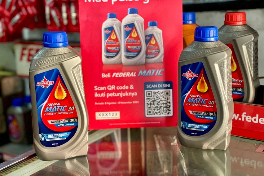 Cegah Oli Palsu, Federal Oil Edukasi Konsumen Lewat Program QR Code Scan