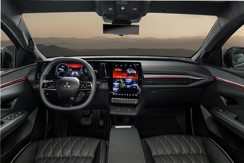 Mitsubishi Eclipse Cross interior view