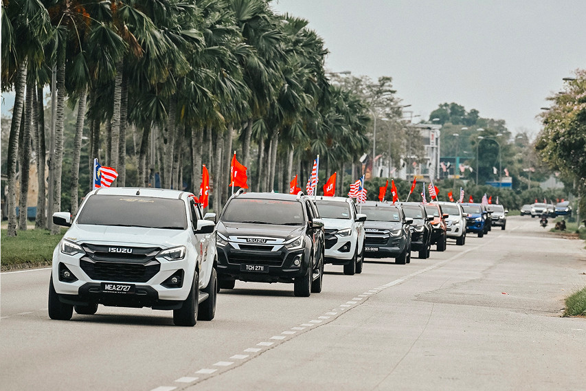 Isuzu Merdeka Convoy 2025 convoy view