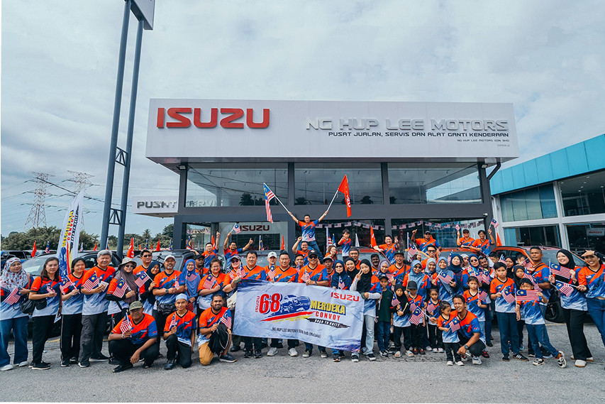 Isuzu Merdeka Convoy 2025 participants view