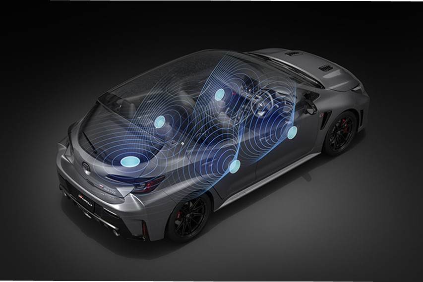 2025 Toyota GR Corolla Subwoofer added to the JBL Premium Sound System 