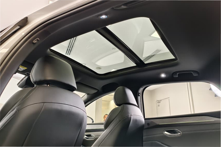 BYD Seal 6 Panoramic roof view Malaysia