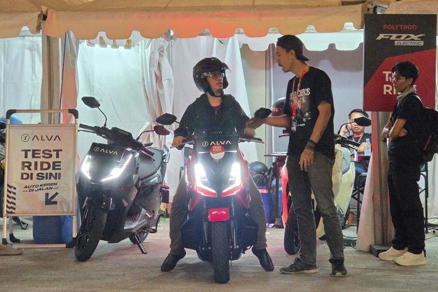 test ride motor di IMOS 2025