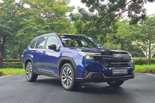 Subaru Forester e-Boxer Hybrid now in PH, priced at P2.498-M  Subaru Forester e-Boxer Hybrid now in PH, priced at P2.498-M