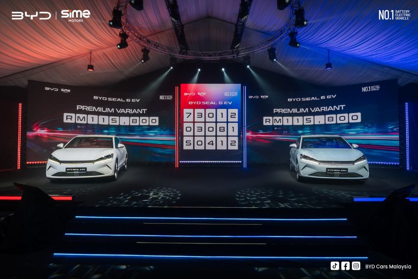 BYD Seal 6 EV variants