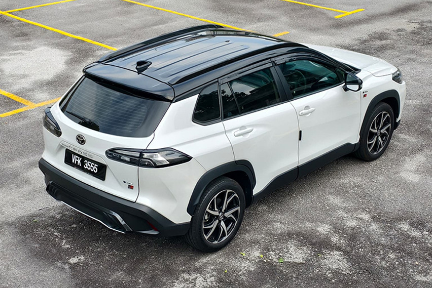 Toyota Corolla Cross GR Sport rear view