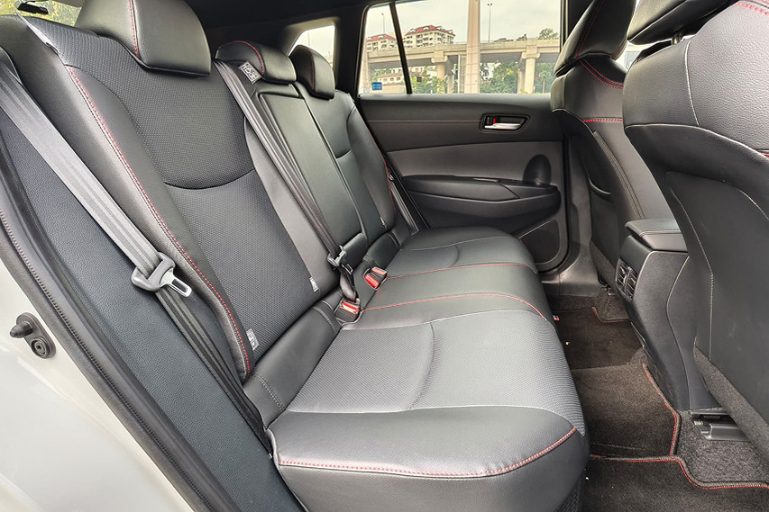 Toyota Corolla Cross rear seats