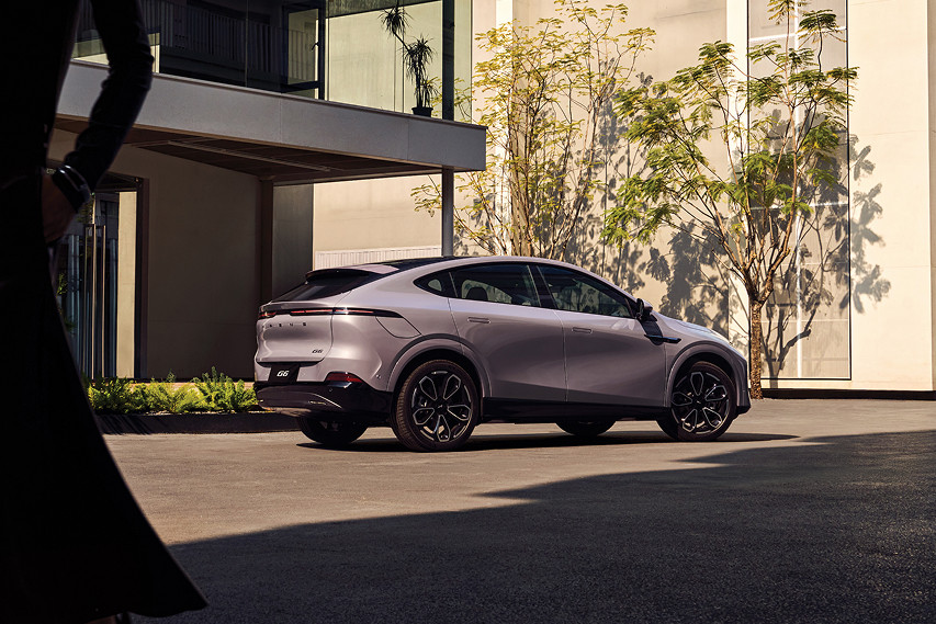 XPENG G6 rear view Malaysia