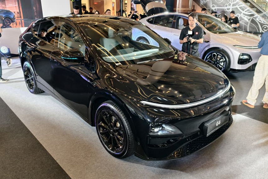 Xpeng G6 black edition view Malaysia