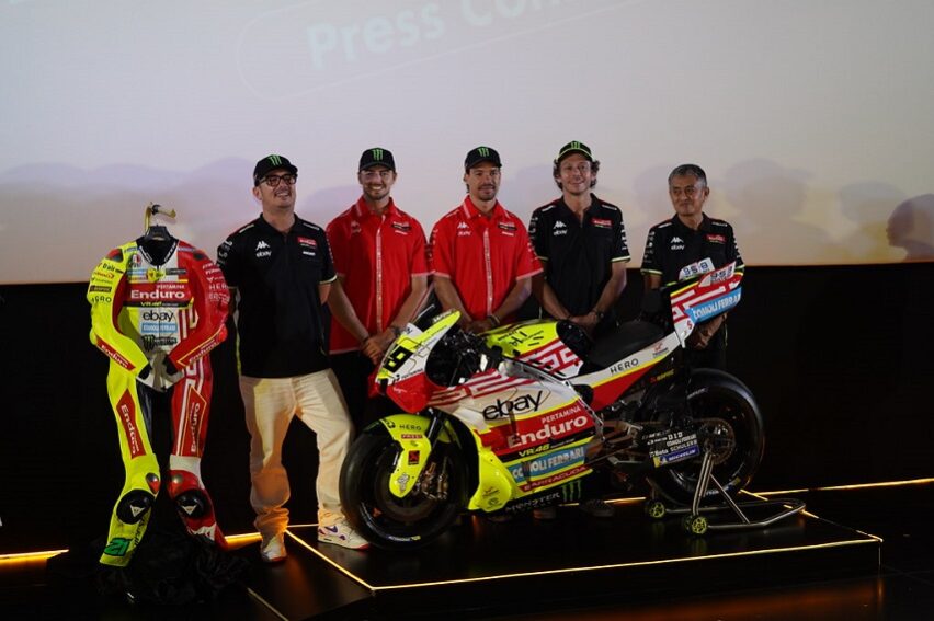 Balapan di Rumah Kedua, Tim Valentino Rossi Hadirkan Livery Khusus Jelang GP Mandalika
