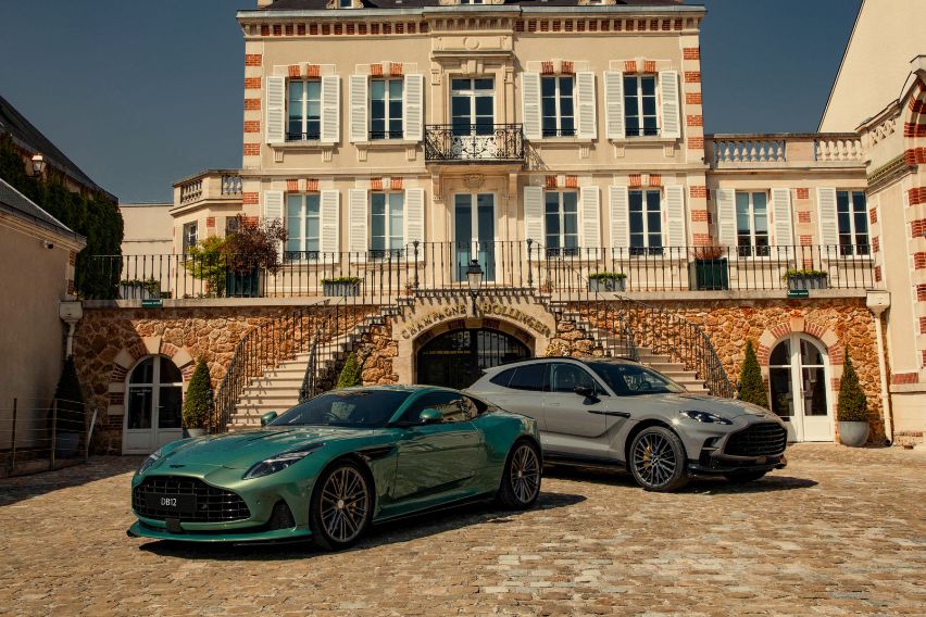 Aston Martin establishes partnership with Champagne Bollinger